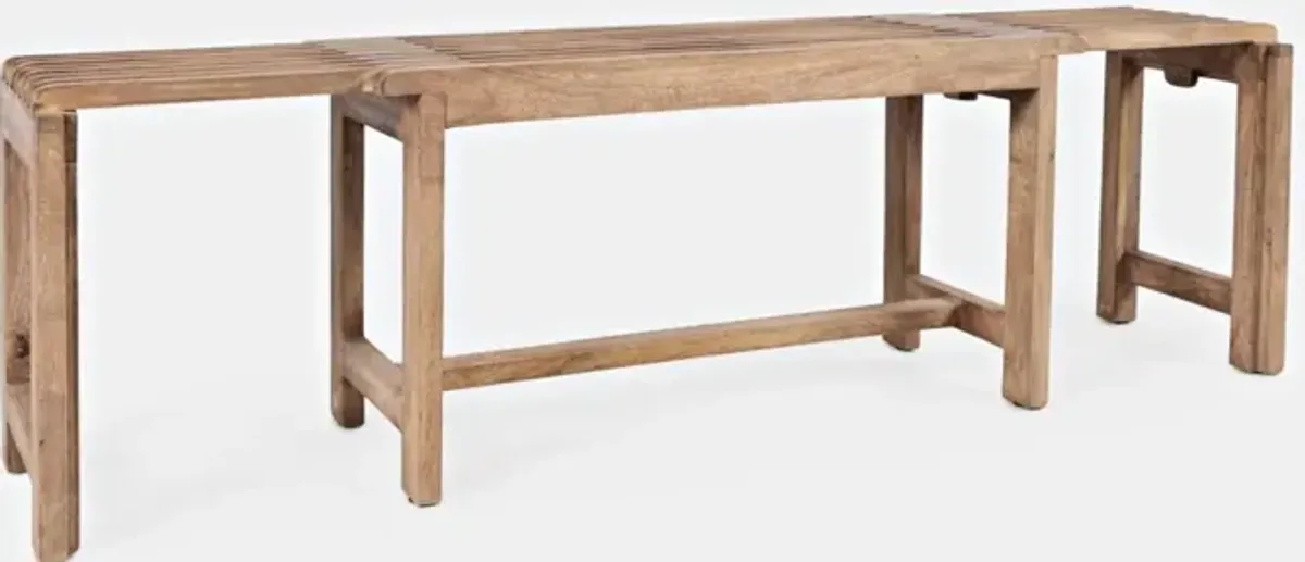 Jofran Bradford Extendable Bench Buff
