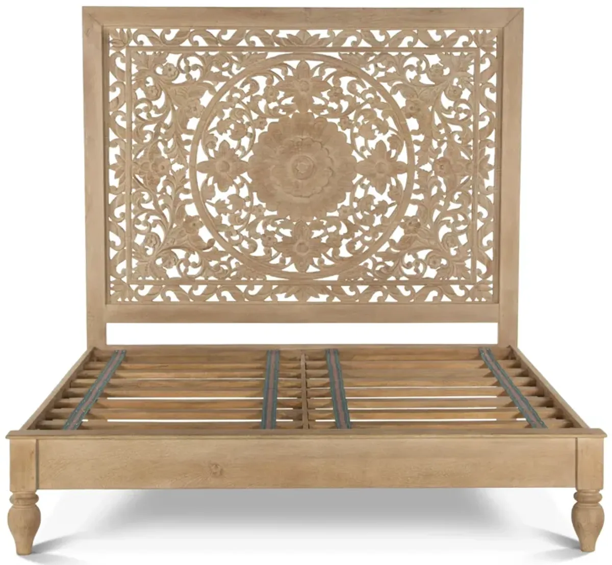 Home Trends Design Taj Mango Wood King Bed