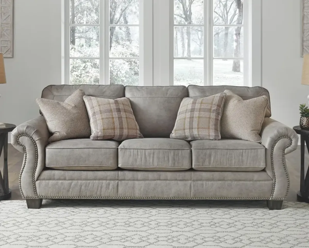 Ashley Olsberg Steel Sofa