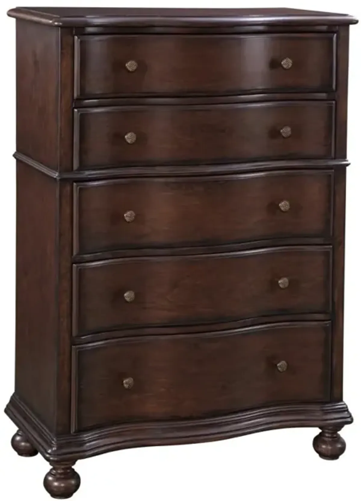 American Woodcrafters Rodanthe Cherry Brunette Chest