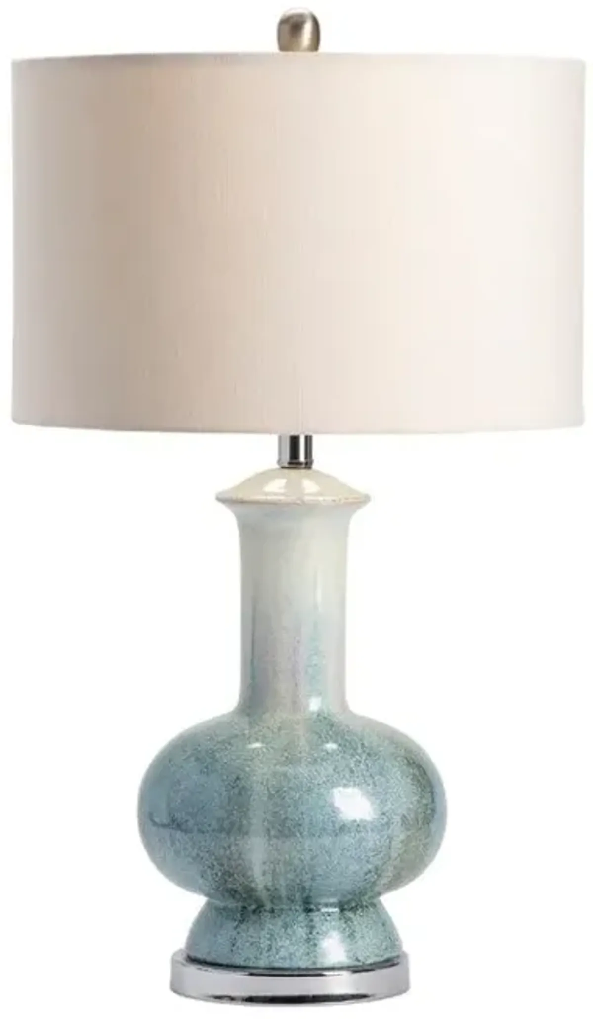 Crestview Sea Breeze Blue Table Lamp