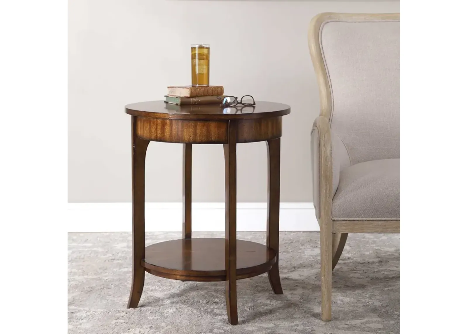 Uttermost Carmel Lamp Table