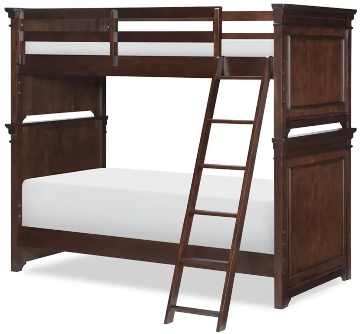 Legacy Classic Kids/Teens Canterbury Cherry Complete Twin Over Twin Bunk Bed