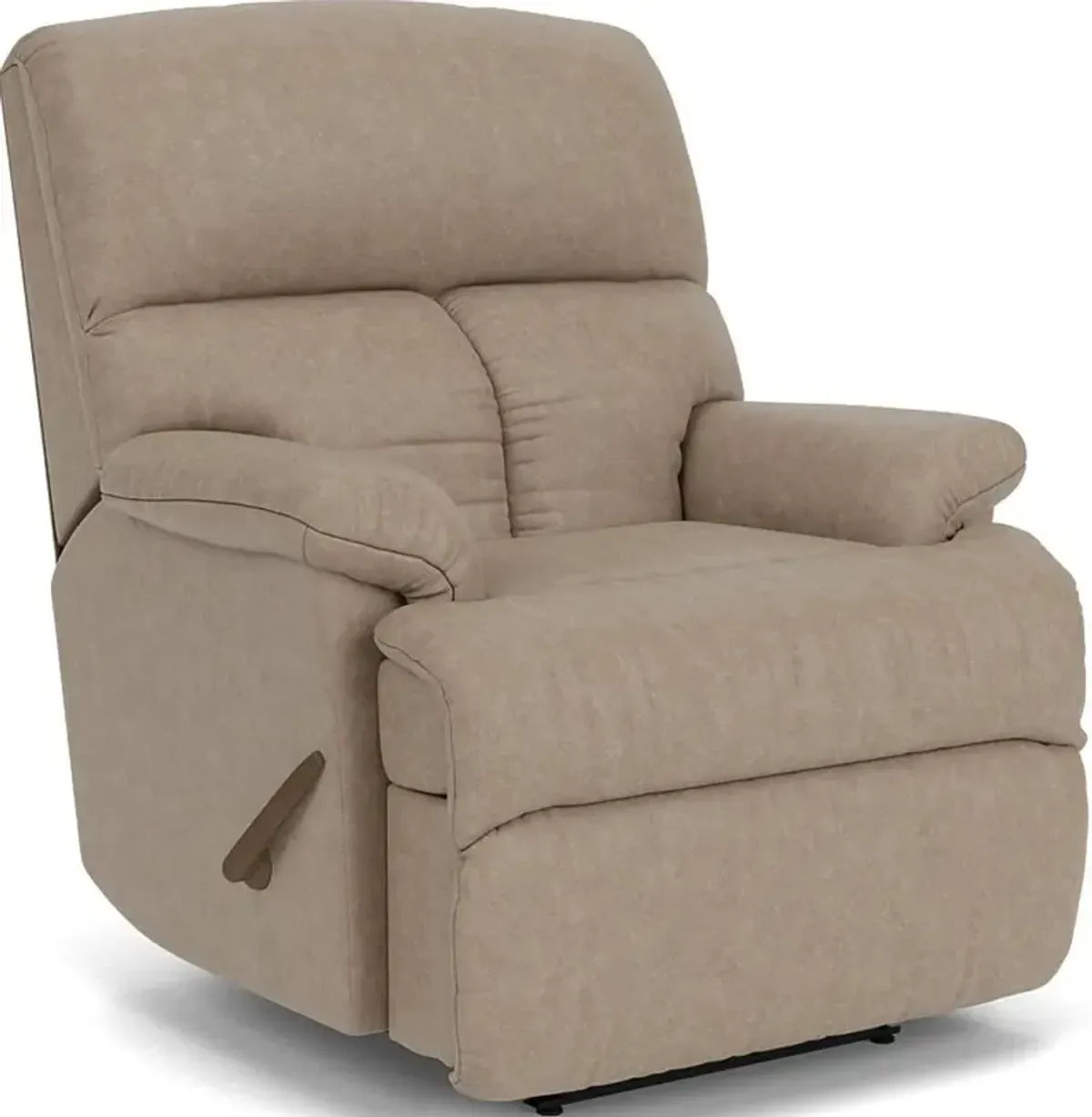 Flexsteel Triton Gray Flint Manual Recliner