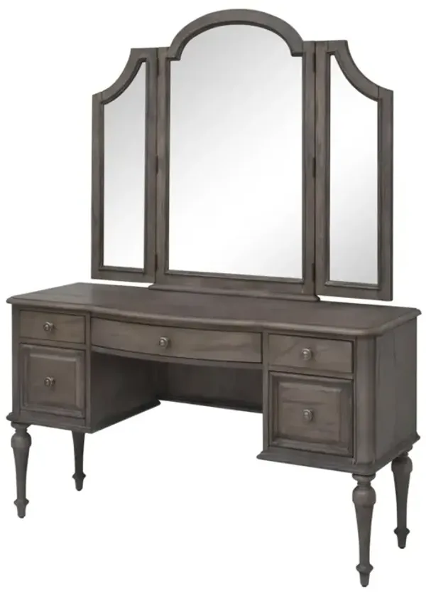 Steve Silver Highland Park King Bed In Distressed Driftwood