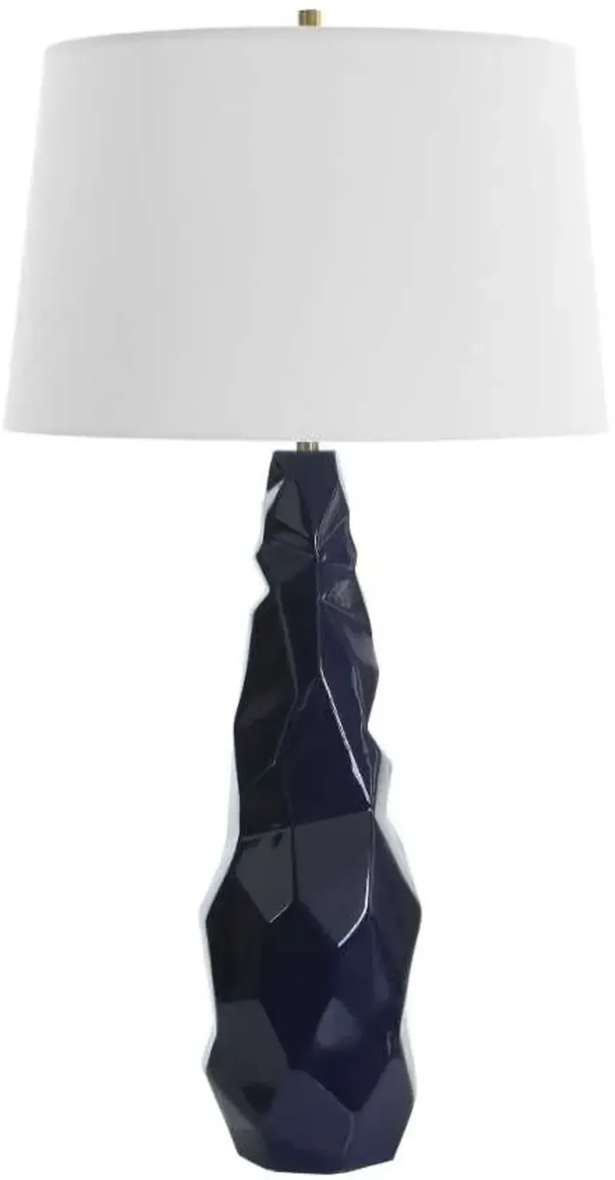 Uttermost Kavos Navy Blue/White Table Lamp