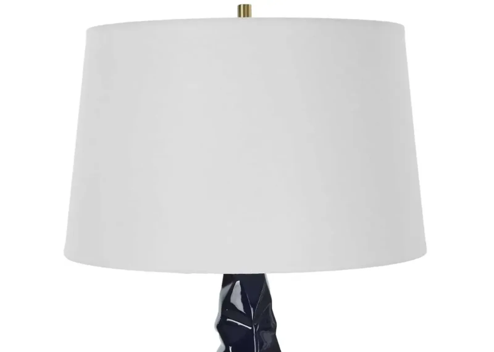 Uttermost Kavos Navy Blue/White Table Lamp