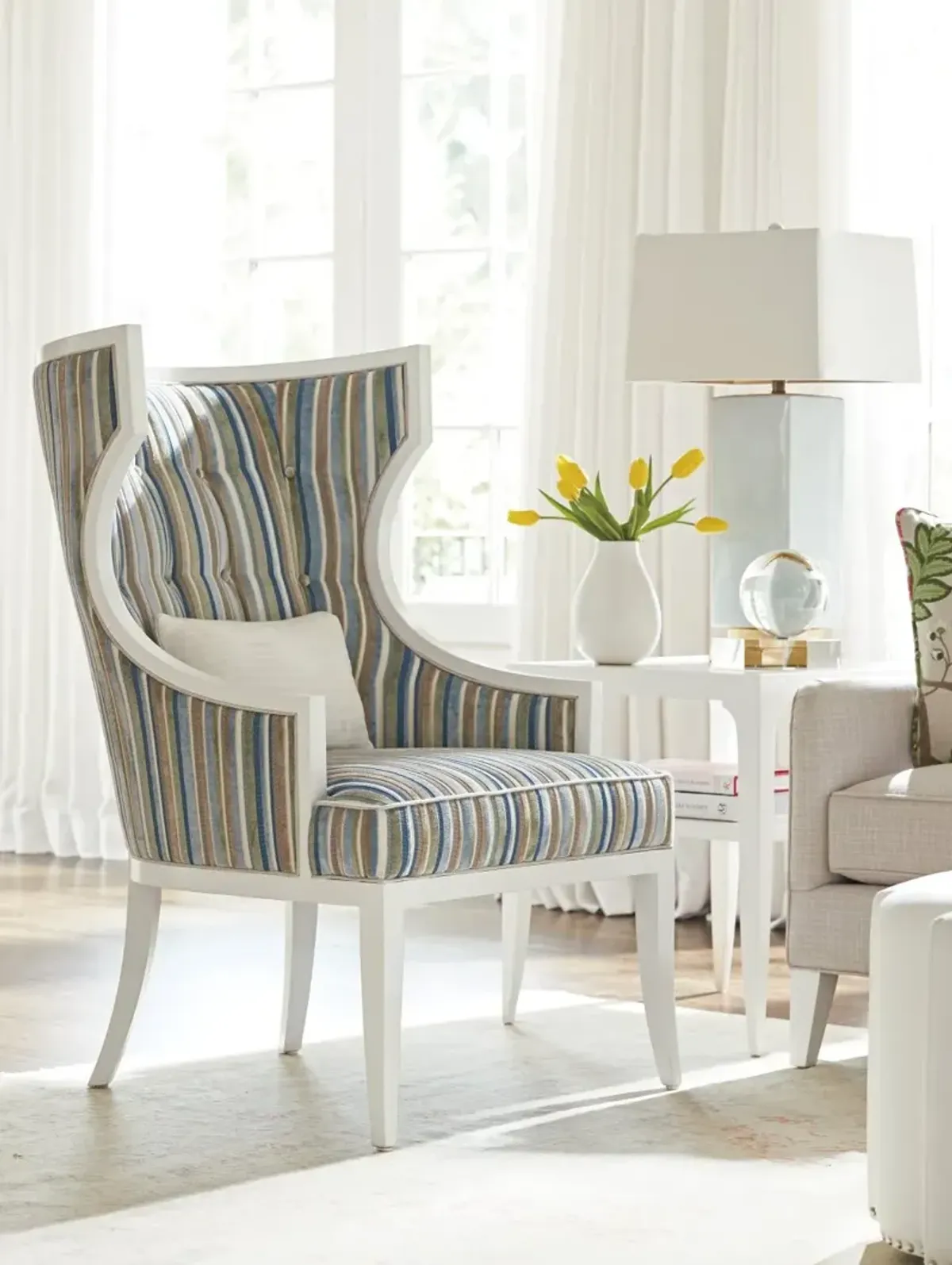 Avondole by Lexington Dover Striped Chair