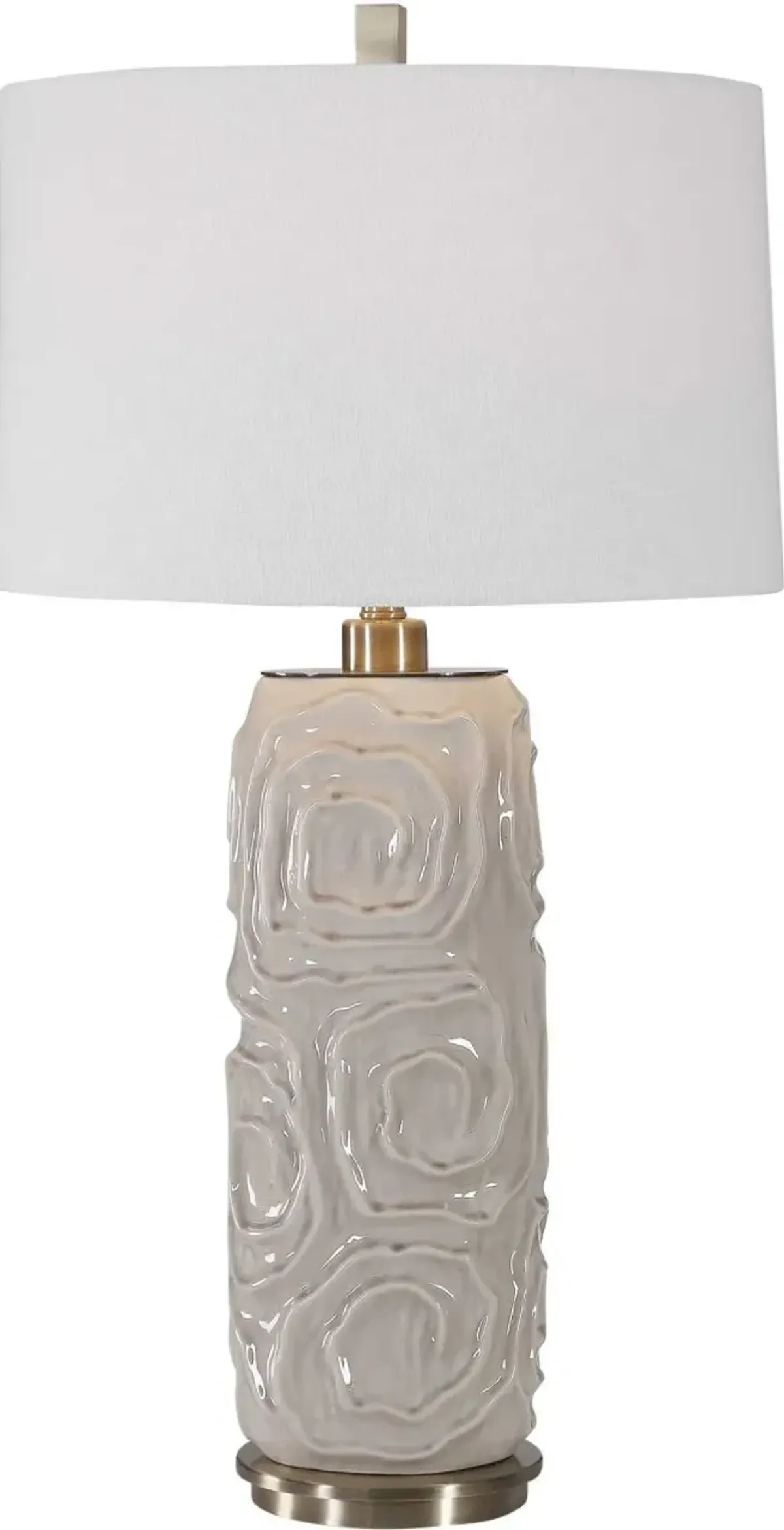 Uttermost Zade Warm Gray Table Lamp