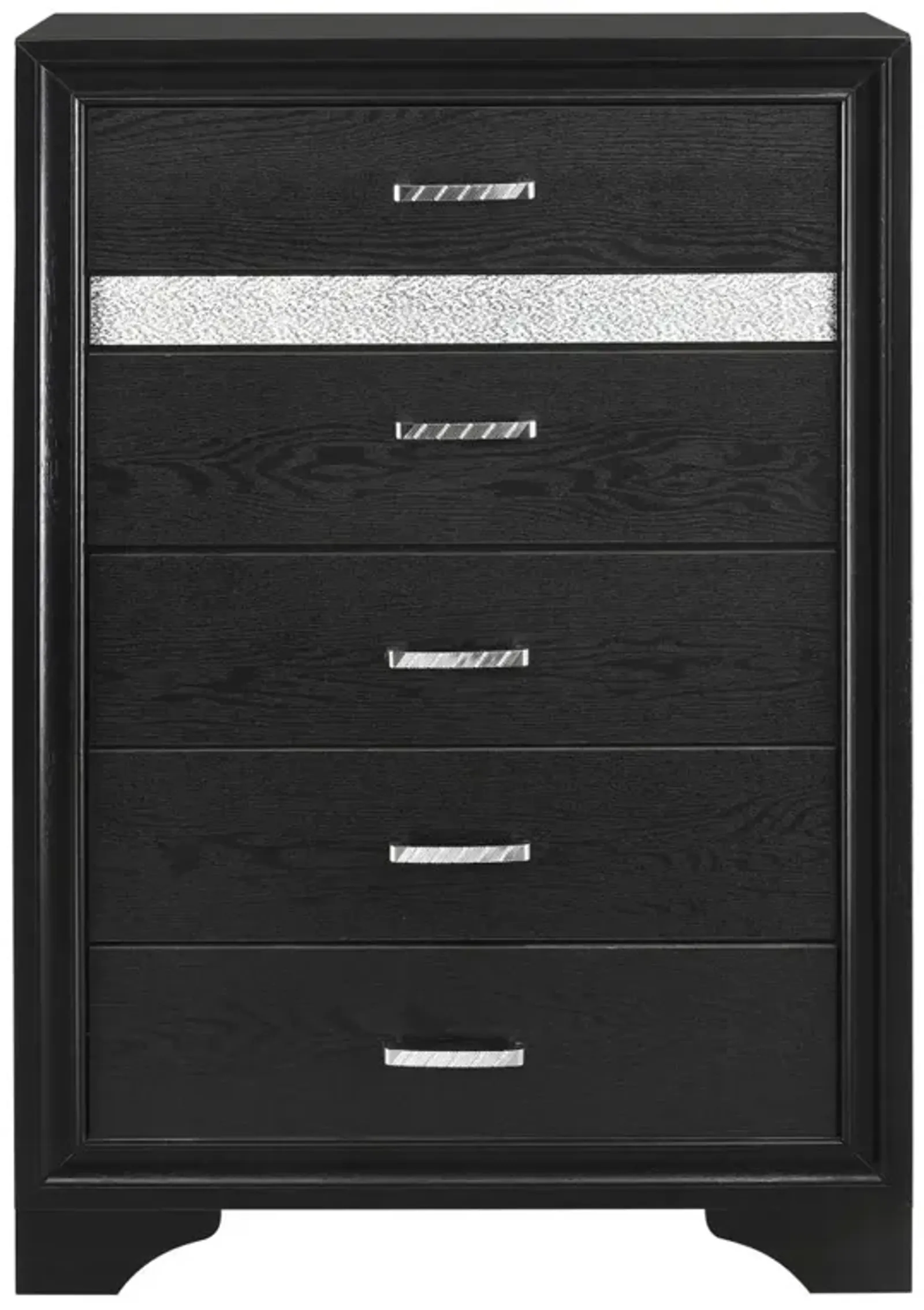 Coaster Miranda 5-Drawer Bedroom Chest Black