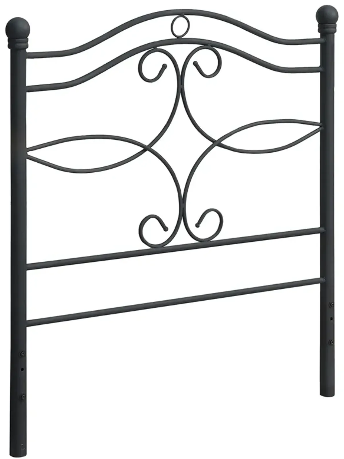 Coaster Callie Metal Twin Open Frame Headboard Matte Black