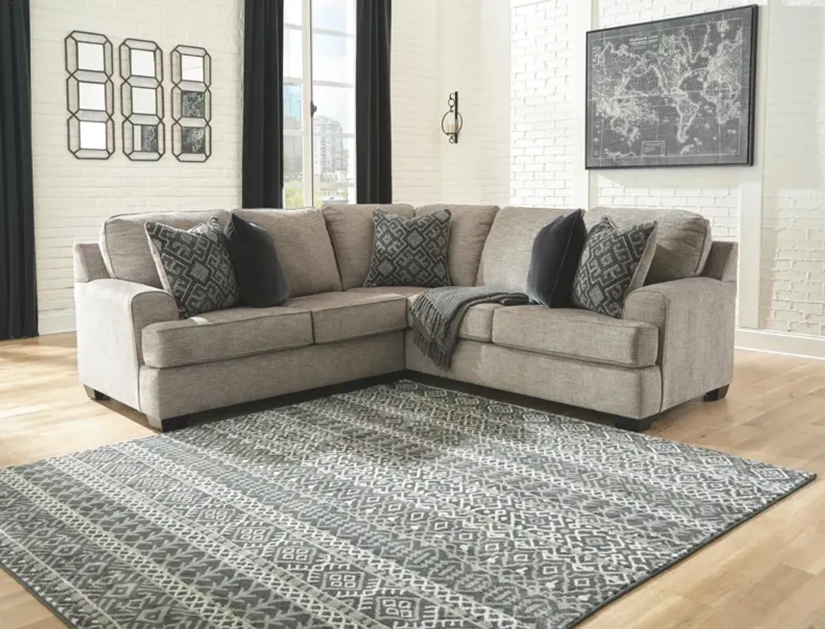 Ashley Bovarian 2-Piece Stone Sectional