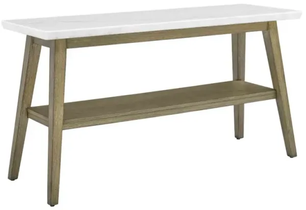 Steve Silver Vida Marble Top Sofa Table
