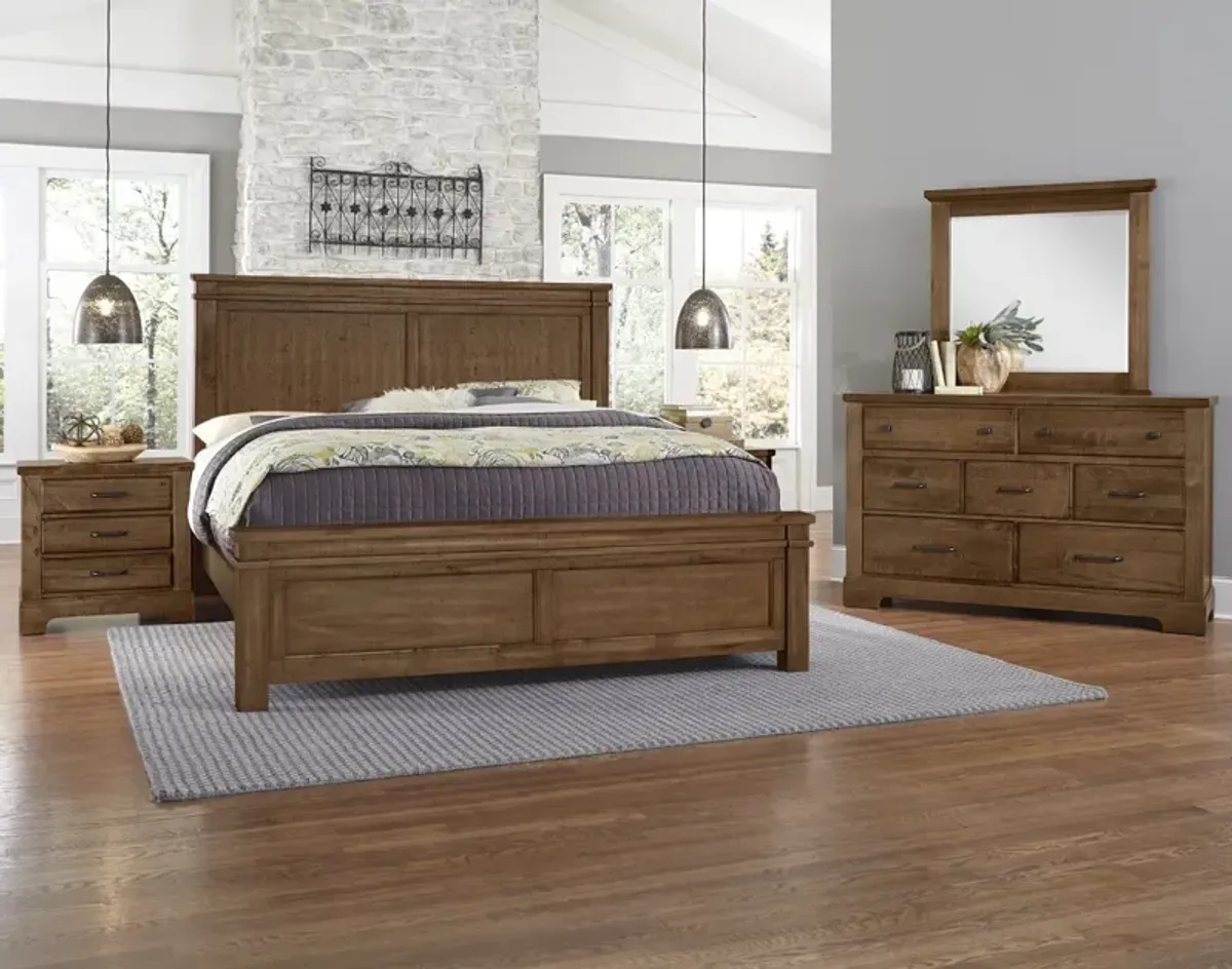 Vaughan-Bassett Cool Rustic Amber 7-Drawer Dresser