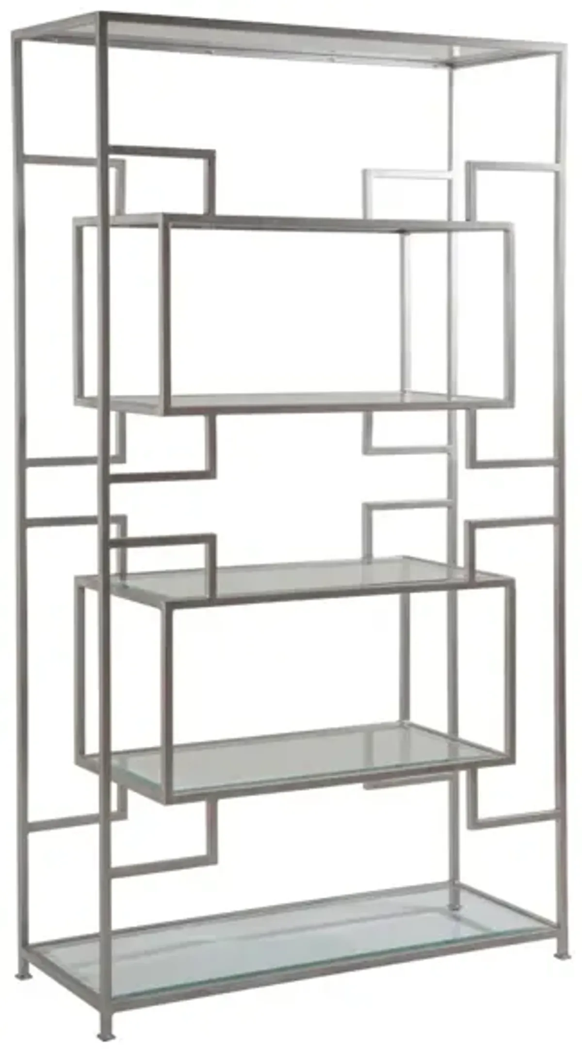 Artistica Home by Lexington Metal Designs Silver/Gold Metal Suspension Bookcase