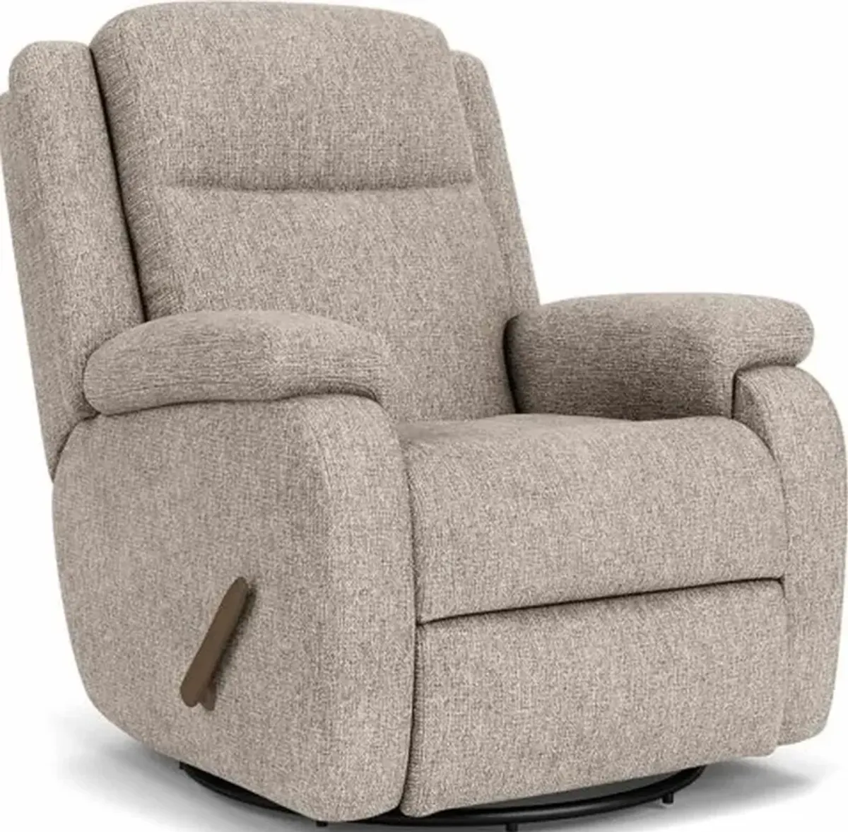 Flexsteel Magnus Overcast Swivel Gliding Manual Recliner