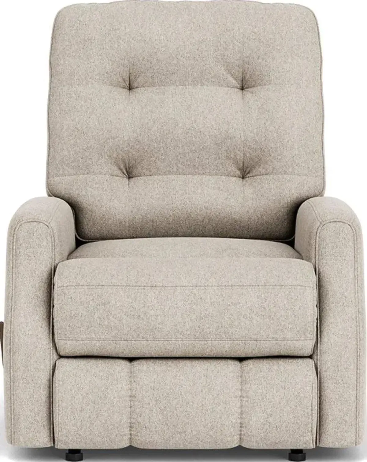 DEVON WHITE SHELL ROCKING MANUAL RECLINER