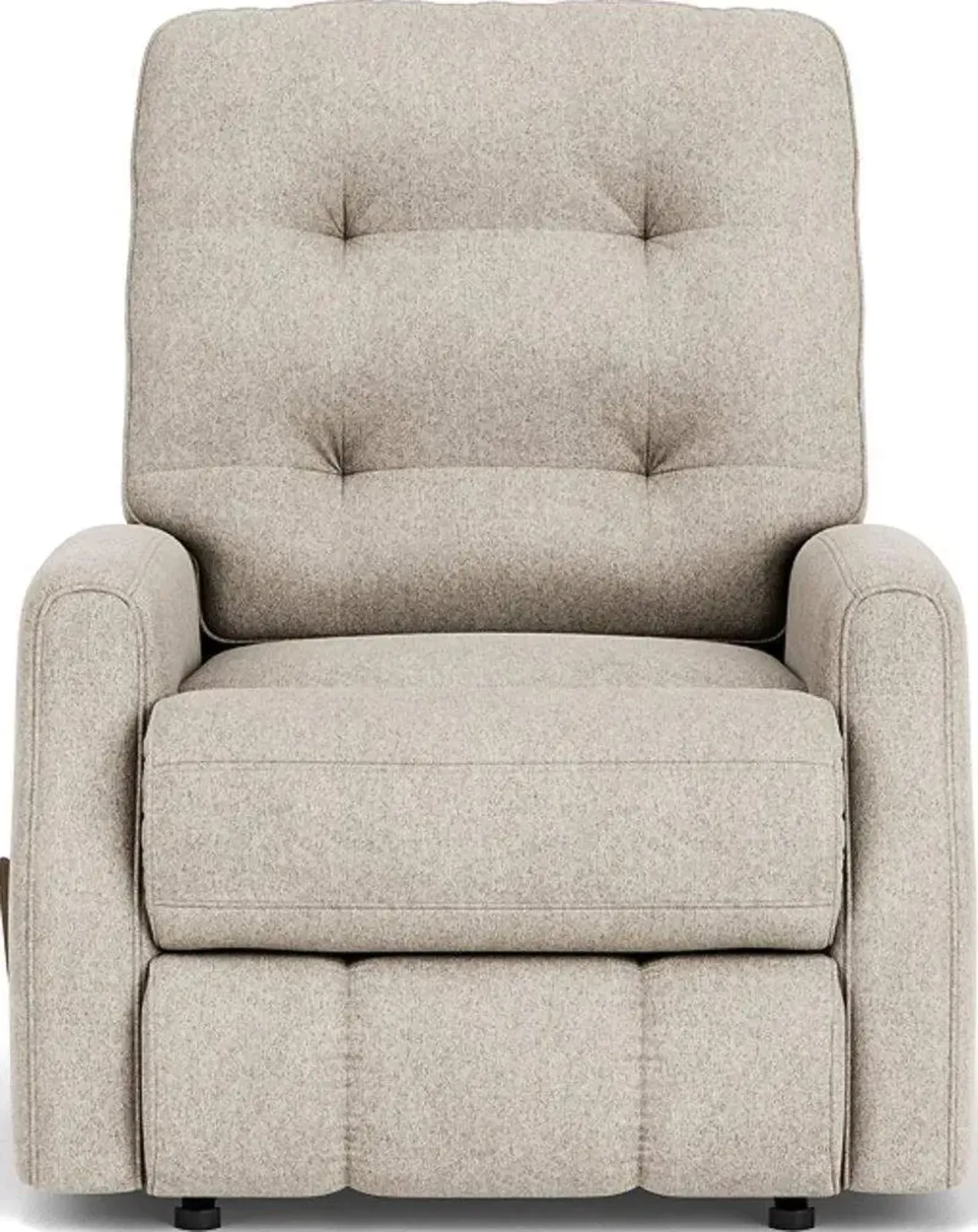 Flexsteel Devon White Shell Rocking Manual Recliner