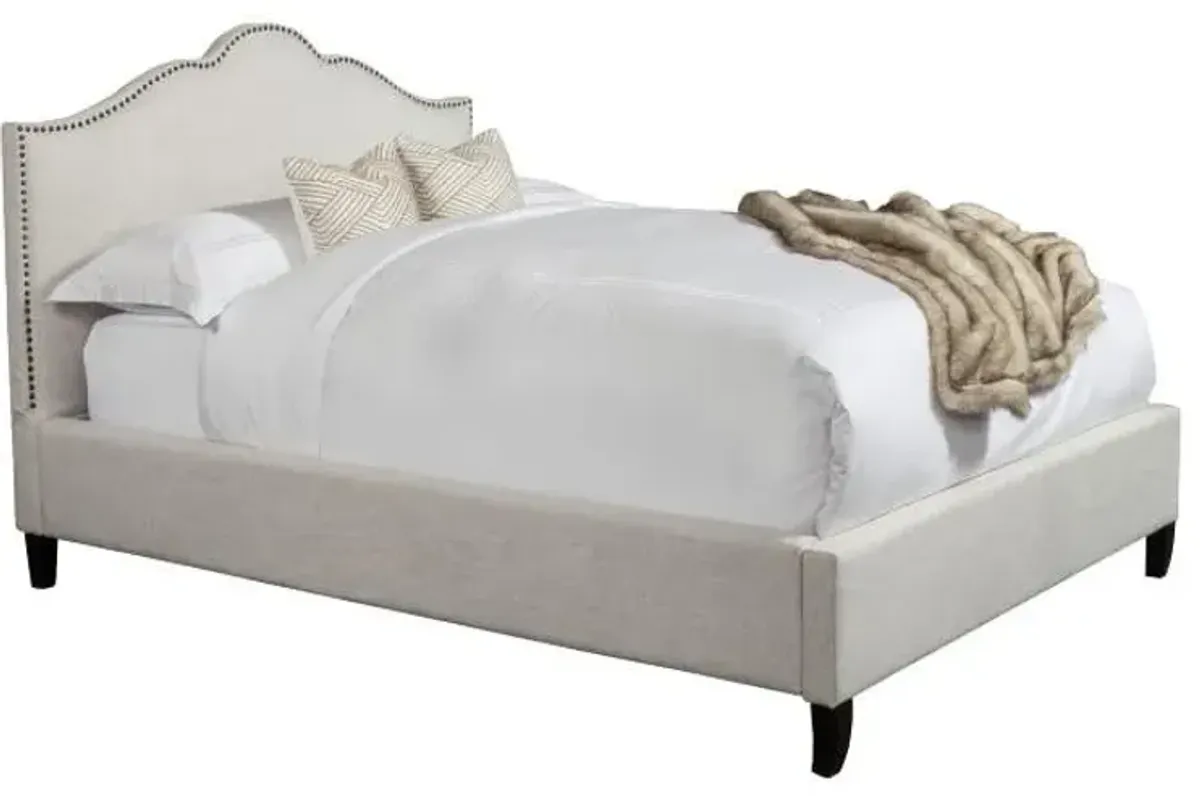 Parker House Jamie Collection Queen Bed in Flour Natural Color