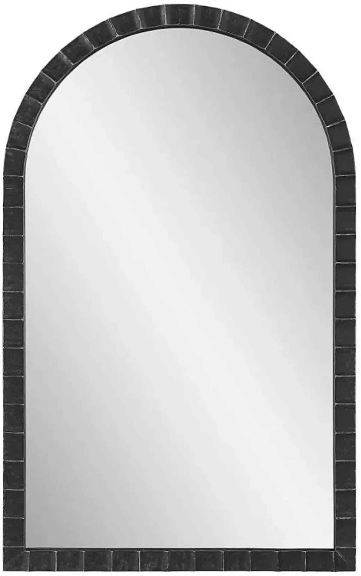 Uttermost Dandridge Black Arch Mirror