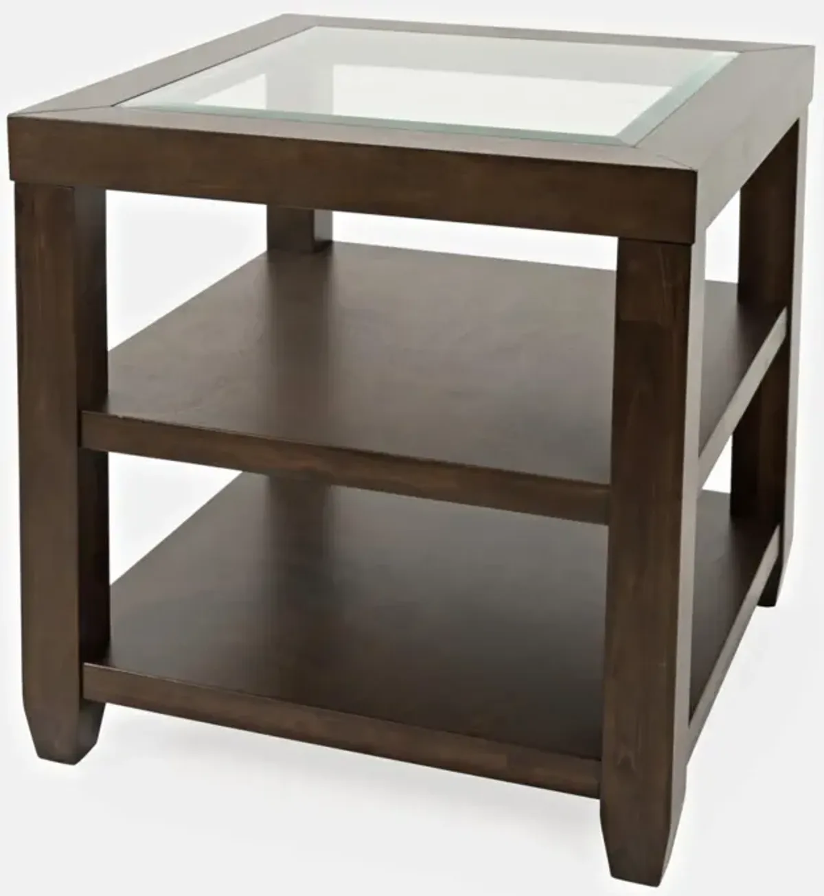 Jofran Urban Icon End Table Merlot