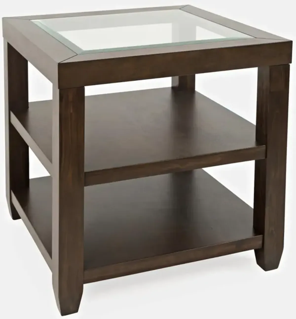 Jofran Urban Icon End Table Merlot