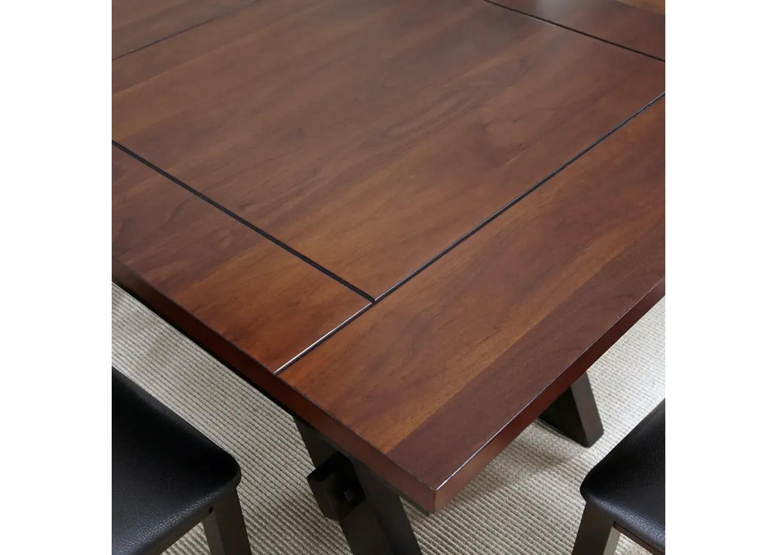 Liberty Furniture Lawson Dark Espresso/Light Espresso Gathering Casual Dining Table