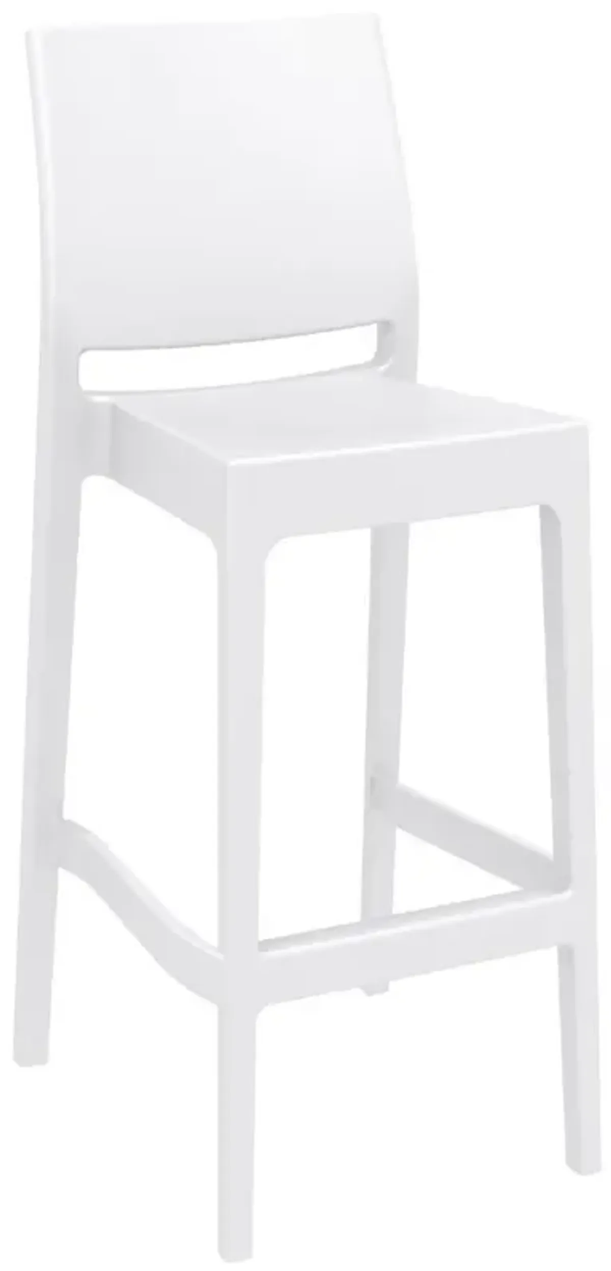 Compamia Maya Resin Bar Stool White