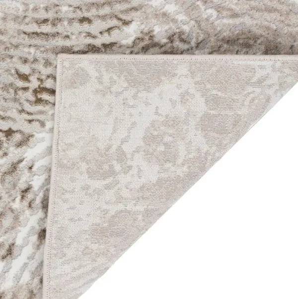 Dalyn Whirlwind Charm Swirling Taupe Textured 5'X7' Area Rug