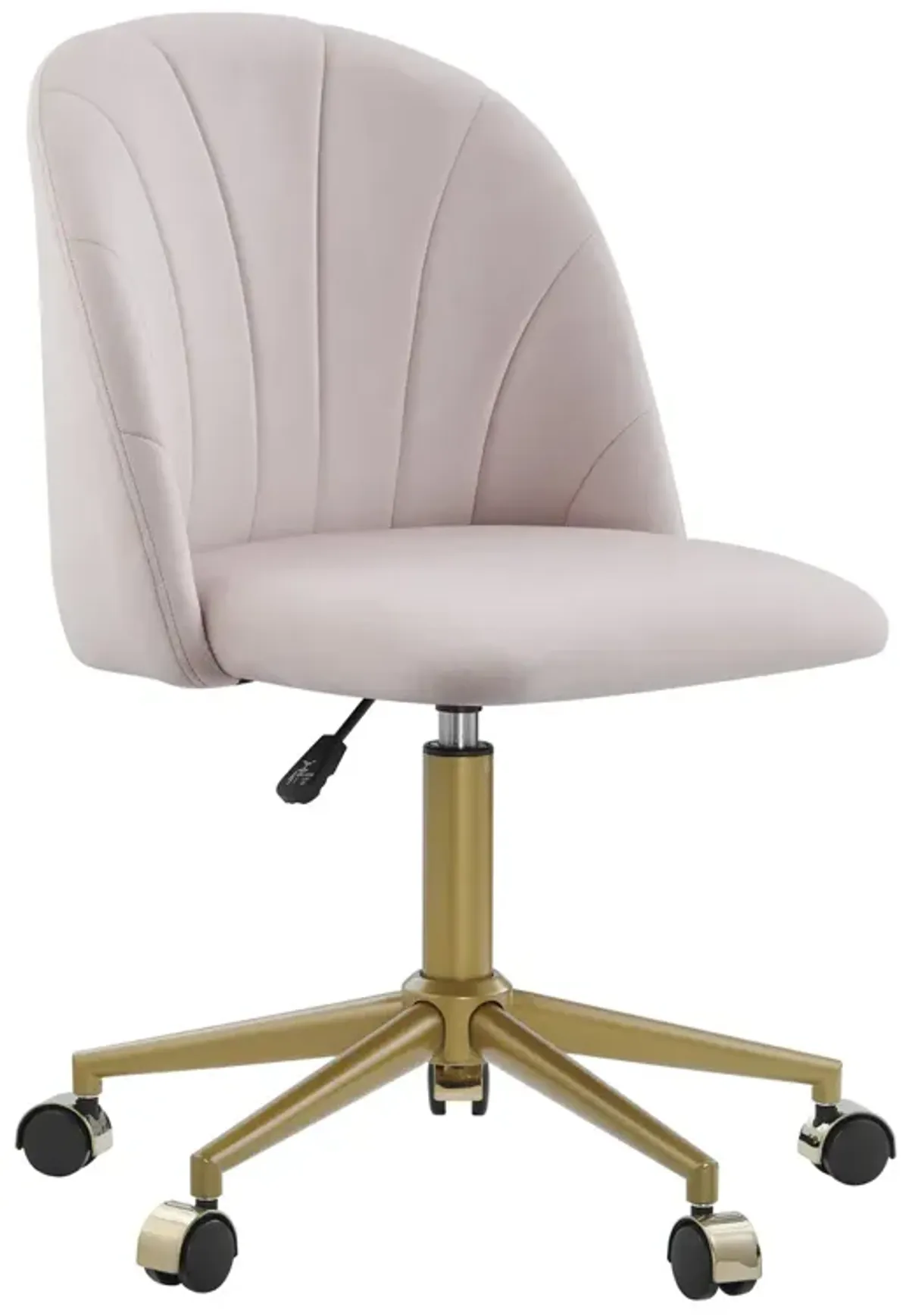 Linon Adalynn Blush Pink Desk Chair