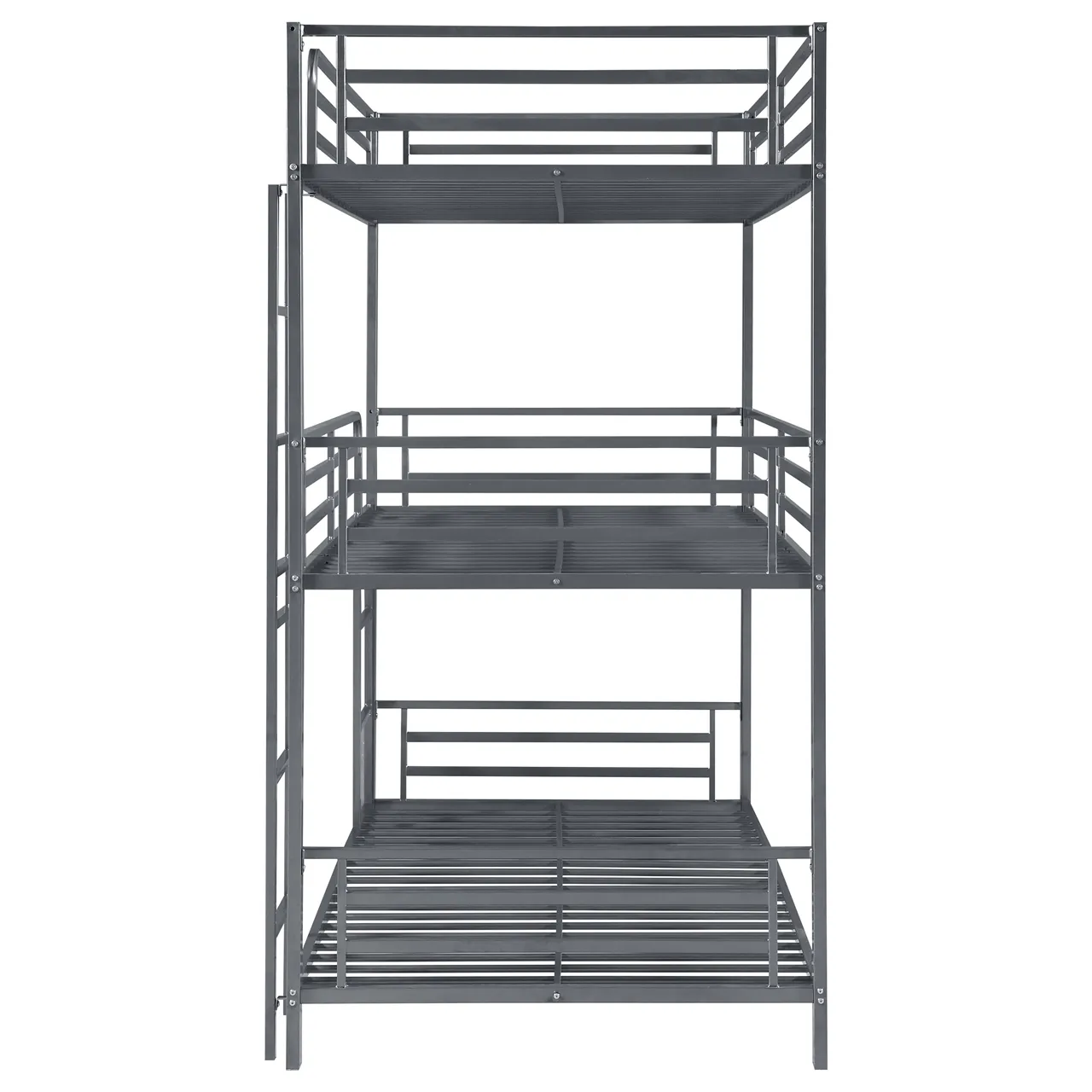 MAYNARD TRIPLE TWIN BUNK BED SILVER