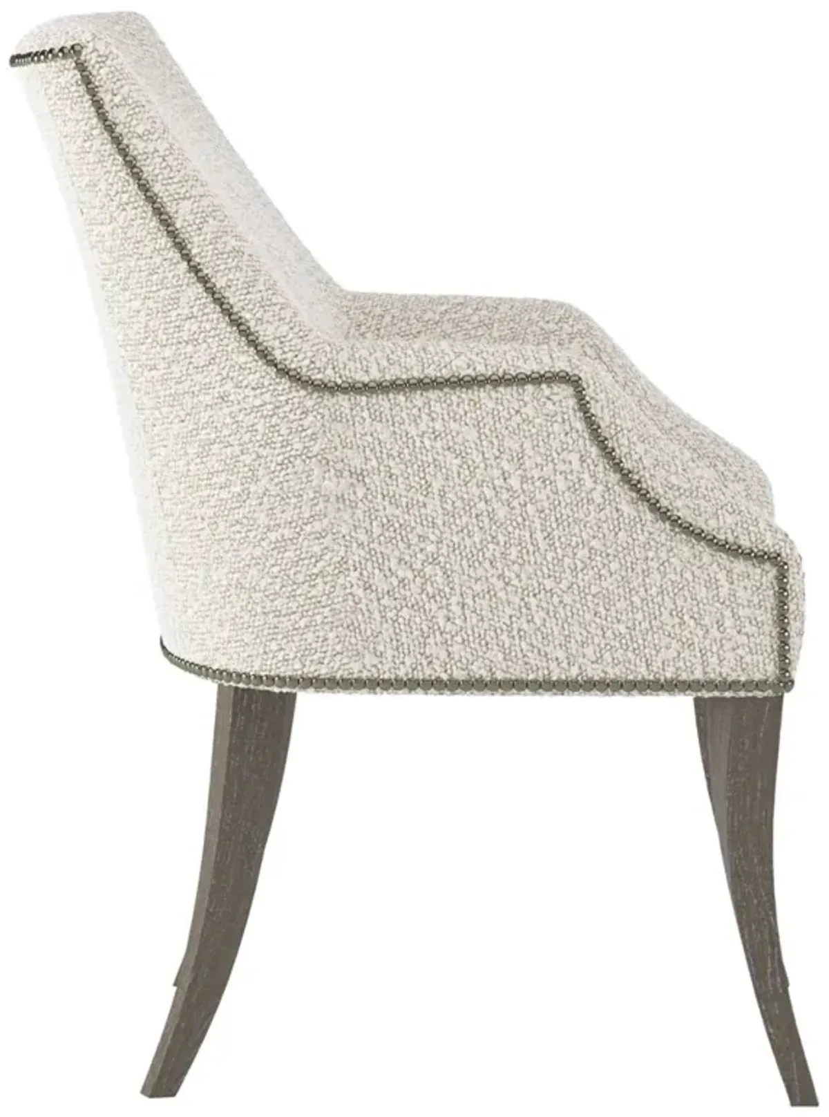 Bernhardt Keeley Nailhead Trim Fabric Arm Chair