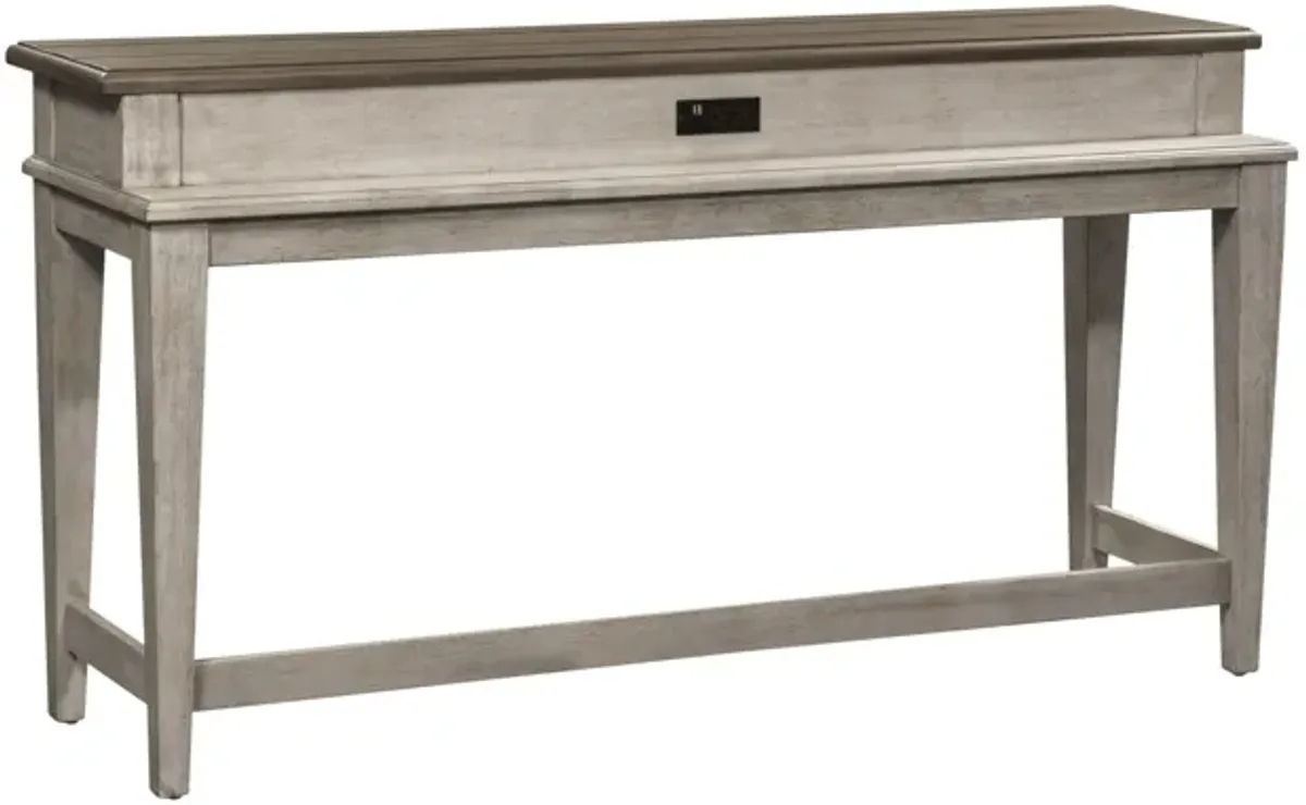 Liberty Furniture Antique White Antique White Furniture Heartland Console Bar Table