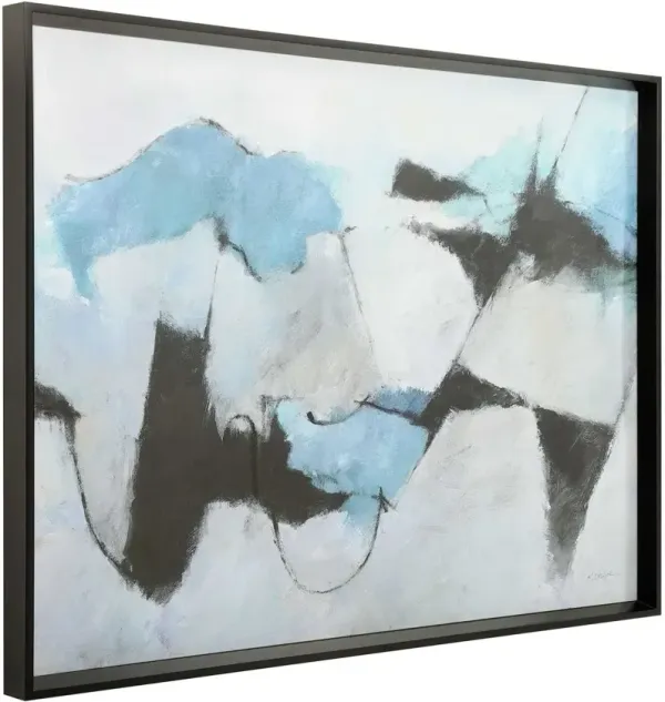 Uttermost Winter Crop Abstract Print Wall Art