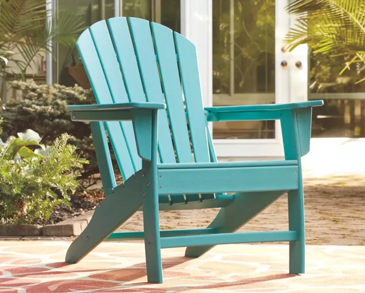 Hudson's Furniture Exclusive Vibrant Turquoise Outdoor Adirondack Chair