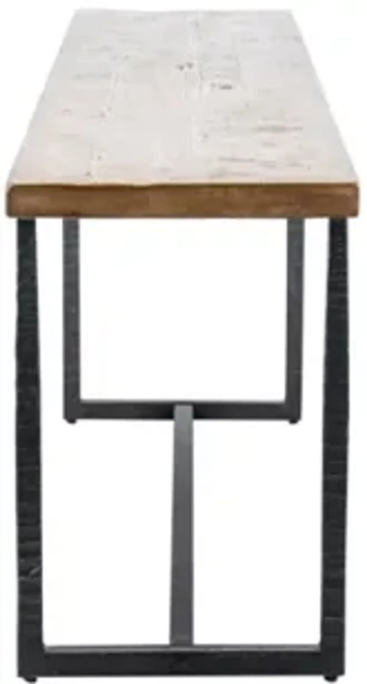 Nest Home Evie Iron/Natural Grey Console Table