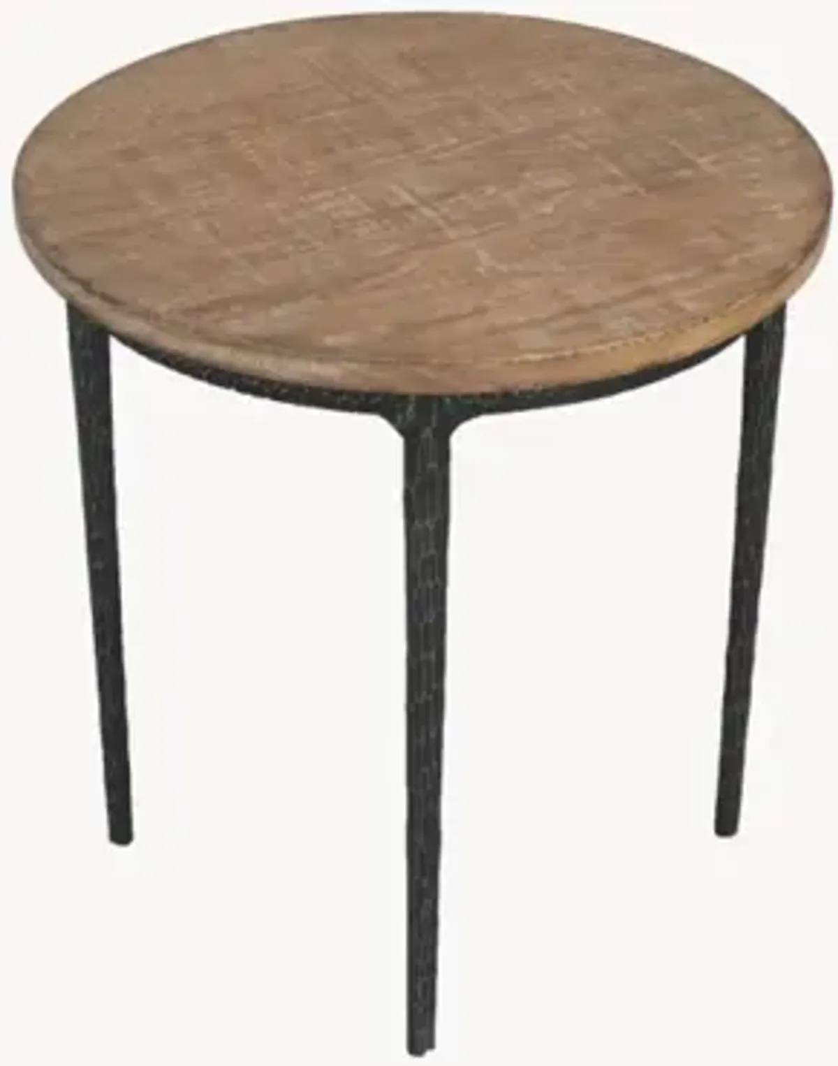 Nest Home Antique Natural Chloe Round End Table