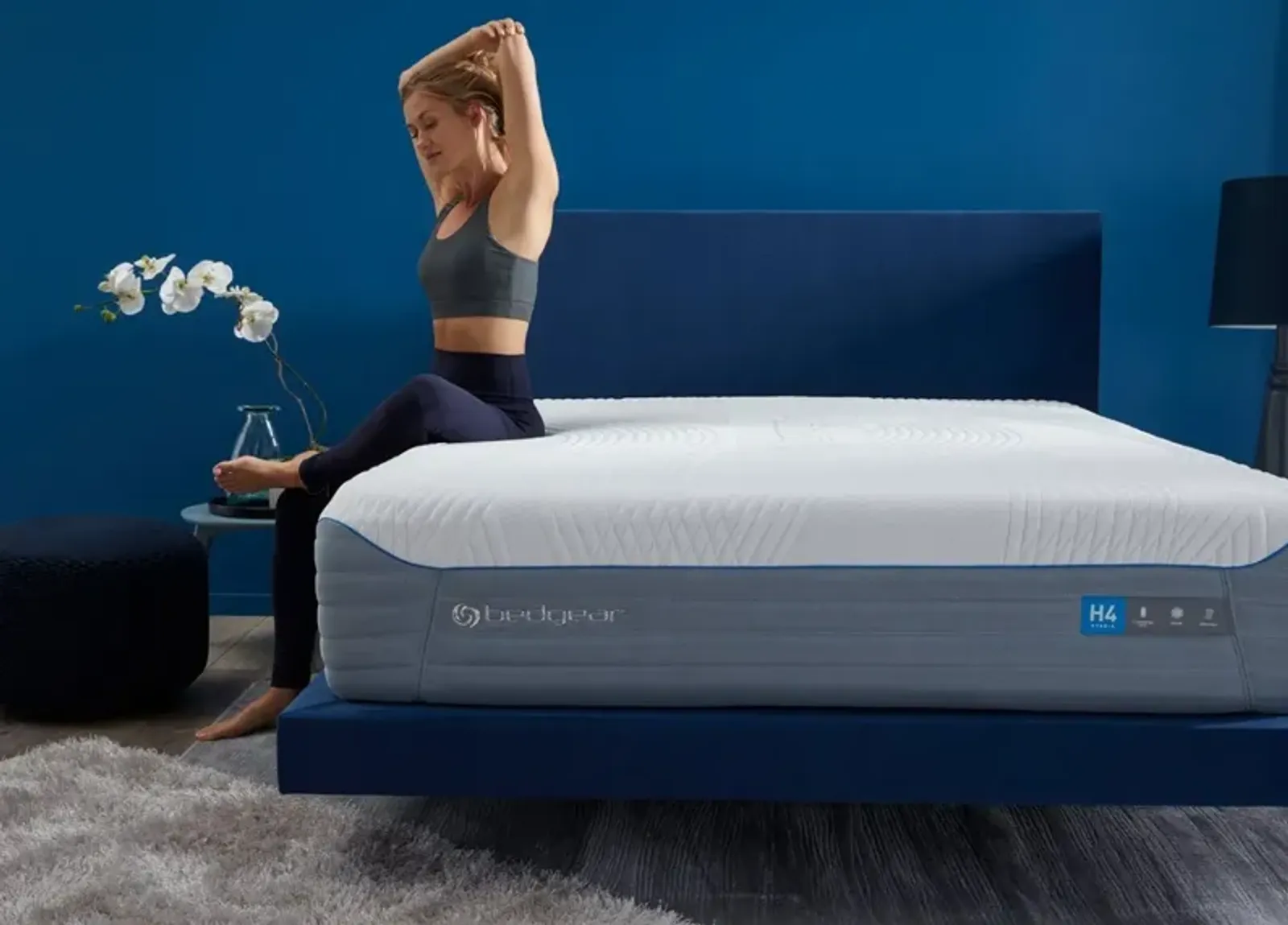 Bedgear Queen H4 Hybrid Performance Mattress