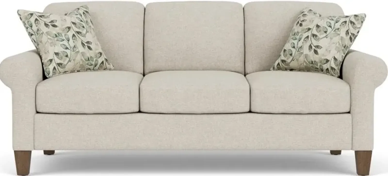 Flexsteel South Haven White Vanilla Sofa