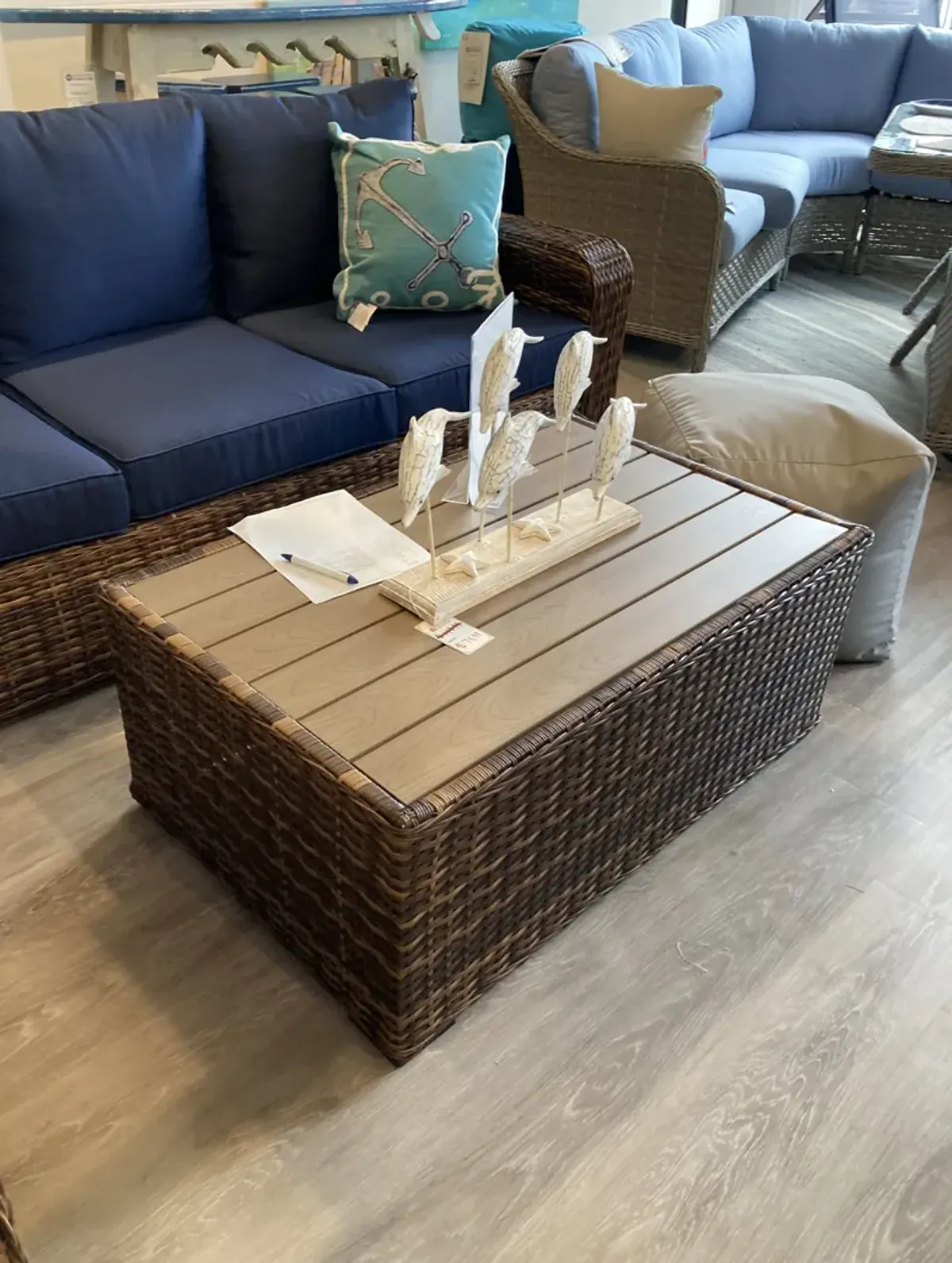 Creative Living Outdoor Tortola Cocktail Coffee Table