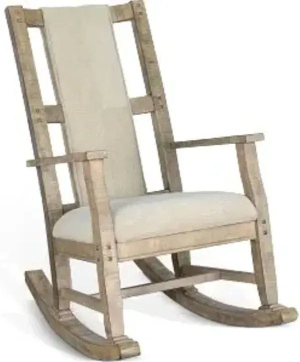 Sunny Designs Marina Beach Pebble Rocker Cushioned Seat & Back
