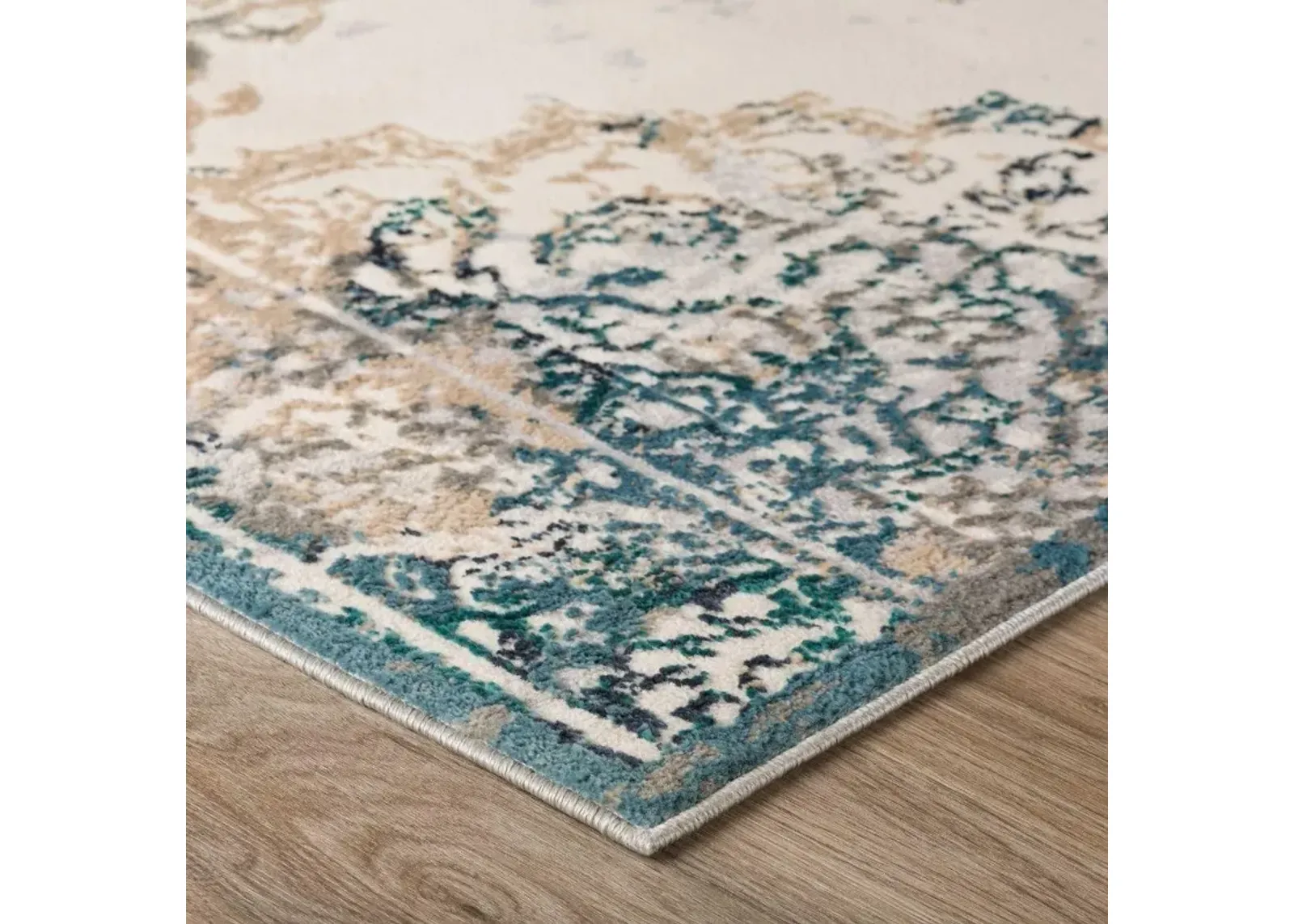 KARMA IVORY 5'X8' AREA RUG