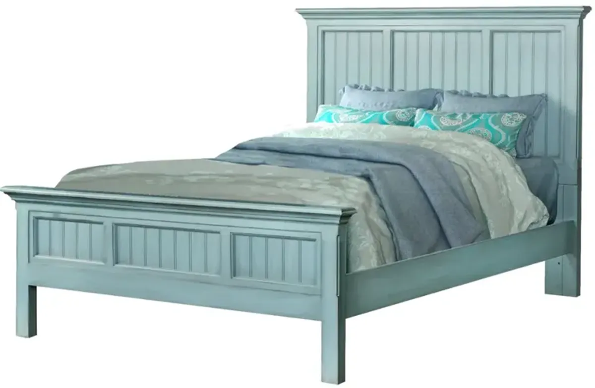 Seawinds Monaco King Bed Bleu Finish