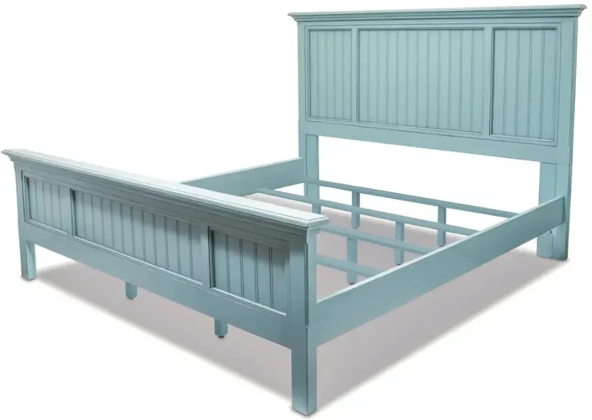 Seawinds Monaco King Bed Bleu Finish