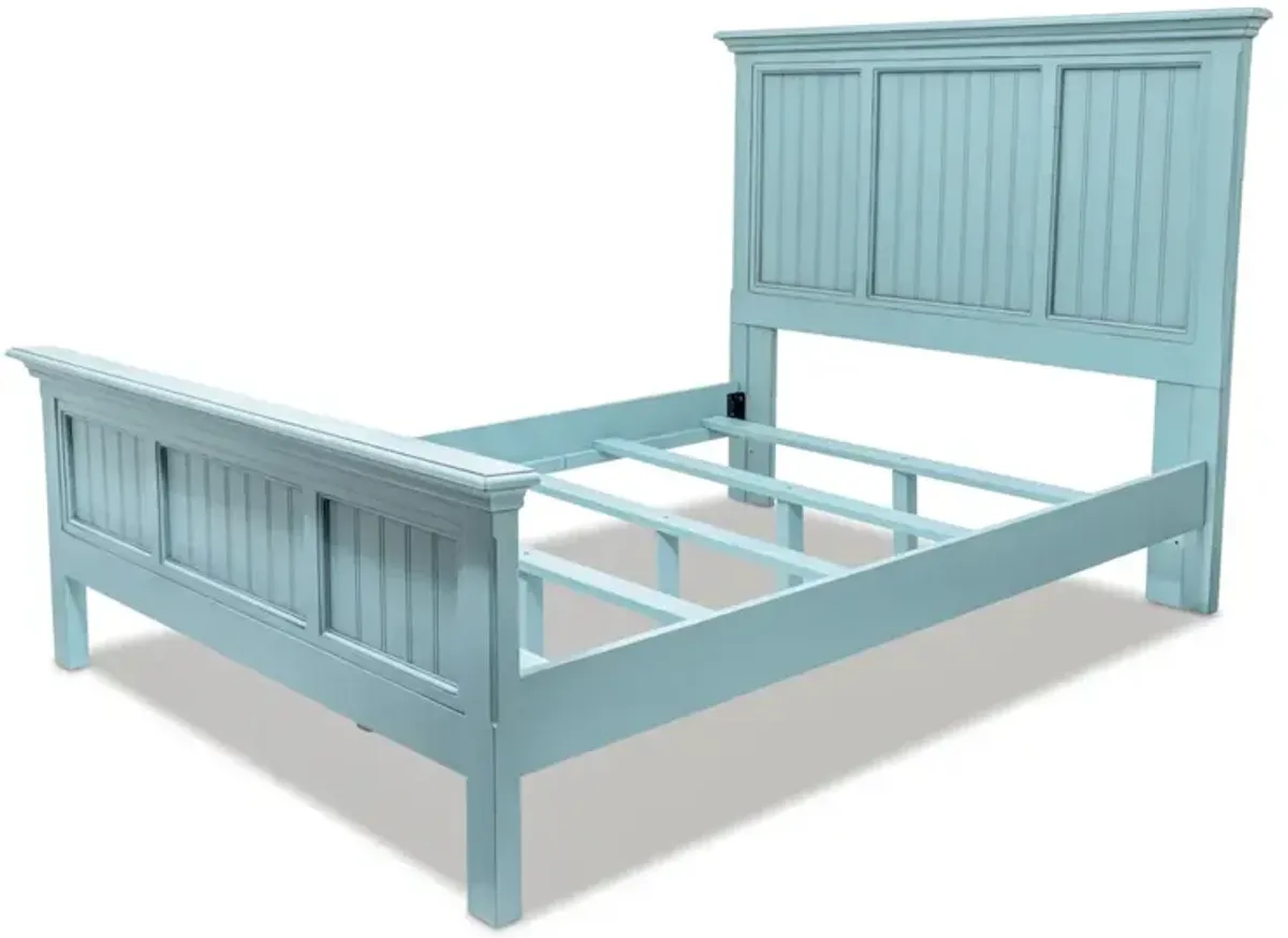 Seawinds Monaco King Bed Bleu Finish