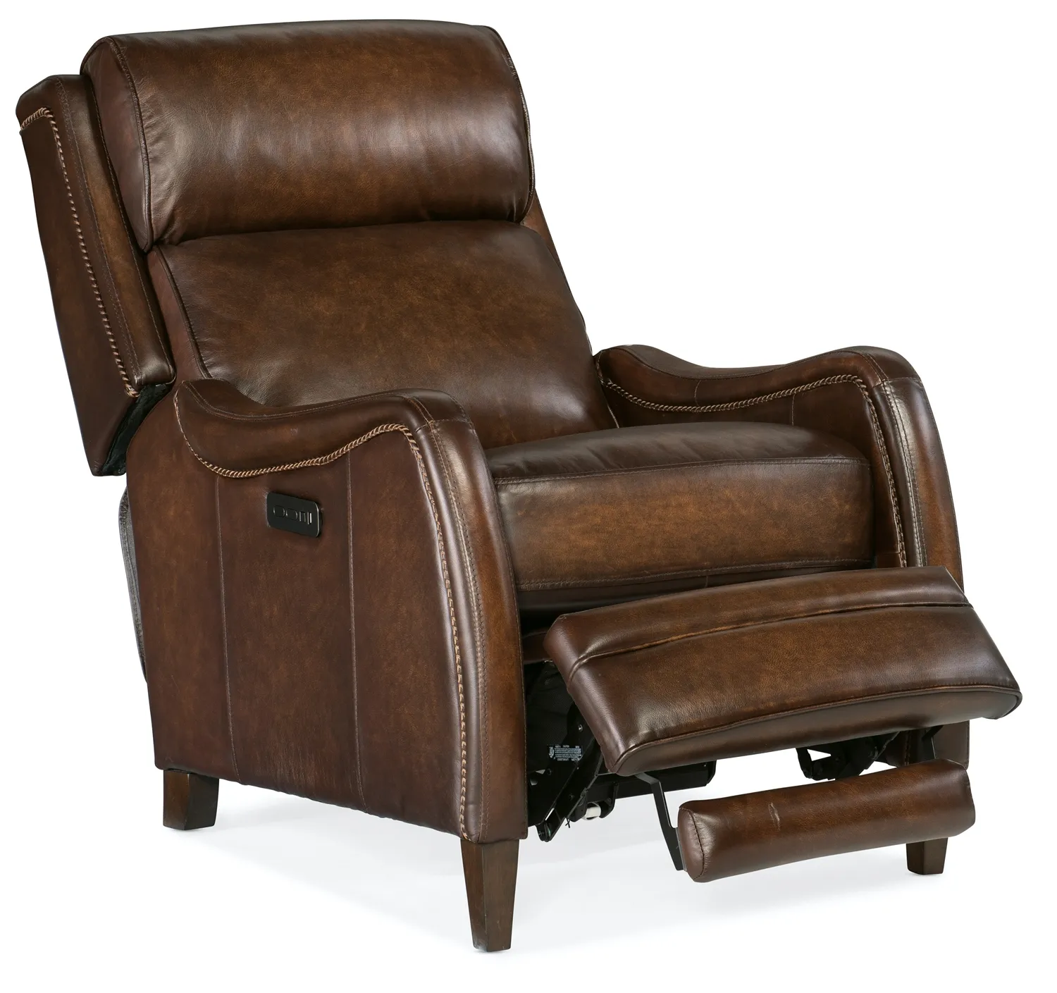 STARK BRINDISI SAN MARCO LEATHER POWER RECLINER CHAIR WITH POWER HEADREST