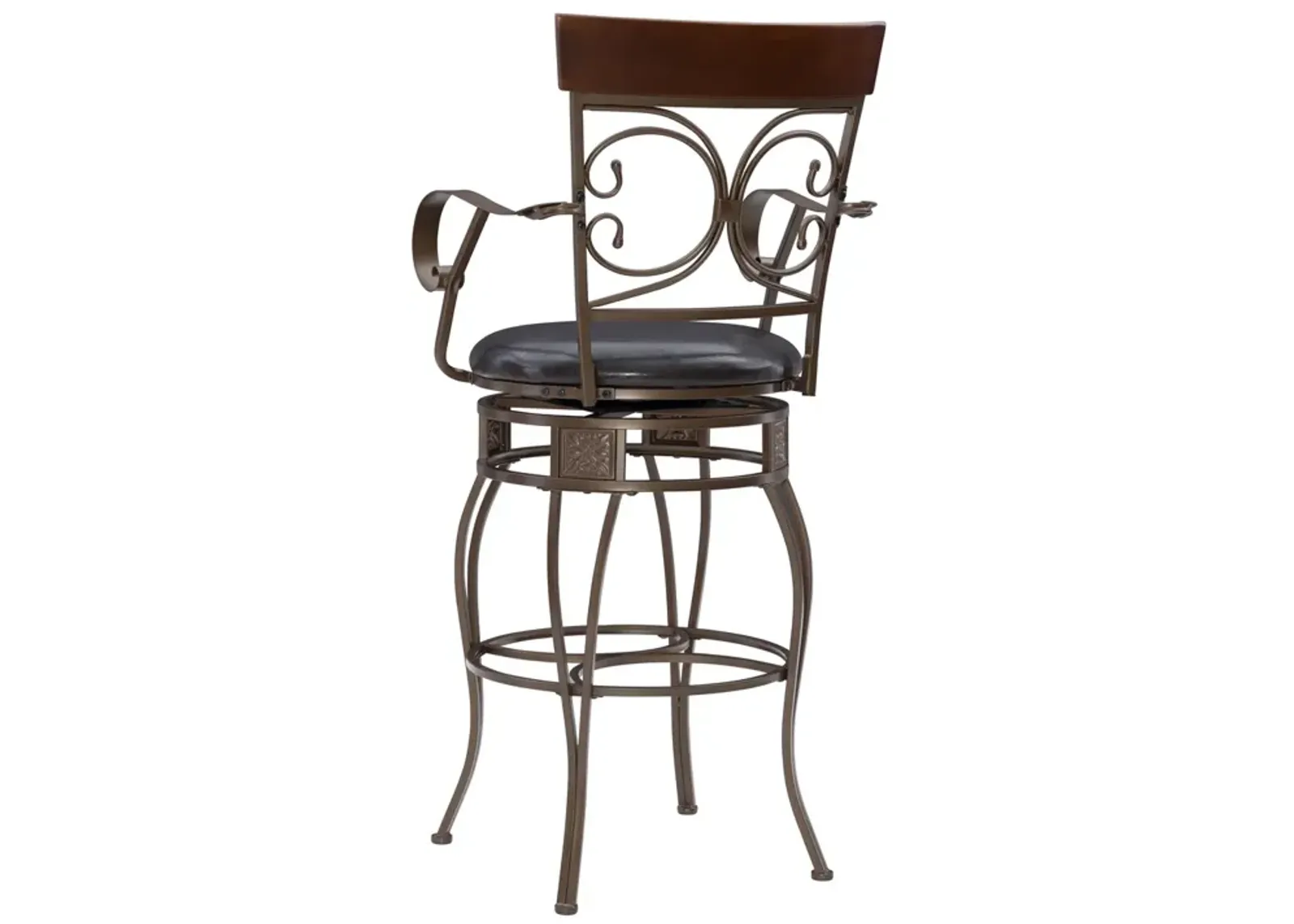 Powell Beeson Big & Tall Bar Stool Arm