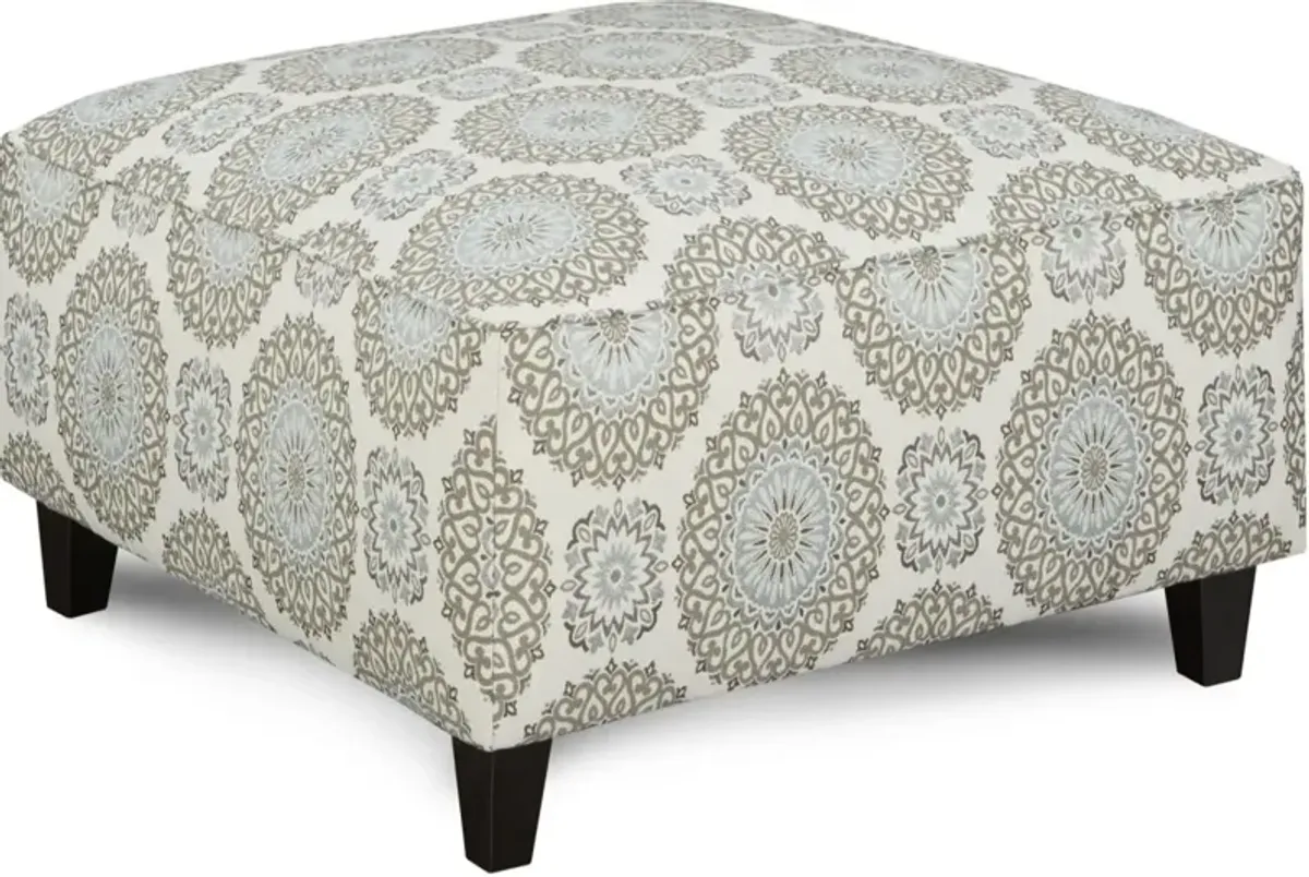 Fusion Grande Mist Brianne Twilight Cocktail Ottoman