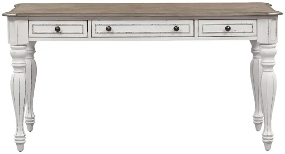 Liberty Furniture Magnolia Manor Antique White Writing Desk