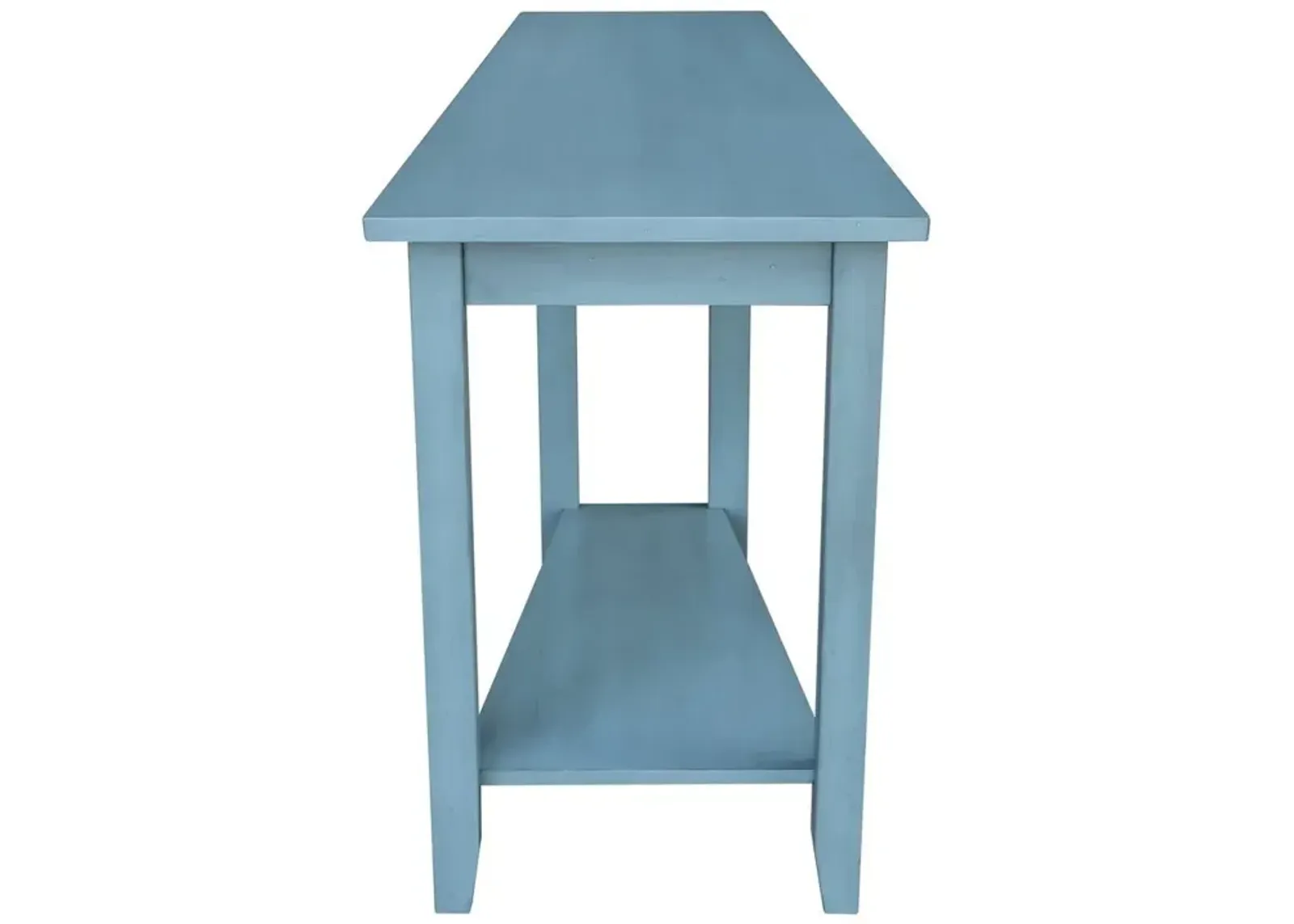 John Thomas Destinations Keystone Accent Table in Ocean Blue